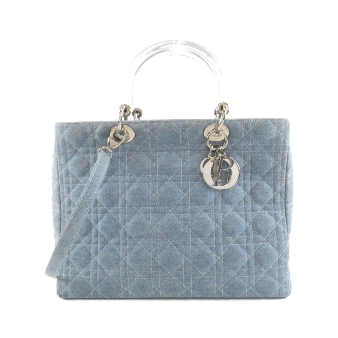 Christian Dior Lady Large CAJ44561 Handbag: --- Catalog ---Category: SizeWeight: 1.03kg / 2.27lb.Size (HxWxD): 24cm x 31cm x 11.5cm / 9.44'' x 12.2'' x 4.52''Strap Length: 90cm / 35.43''Handle Length: 28cm / 11.02''Category: DesignType: