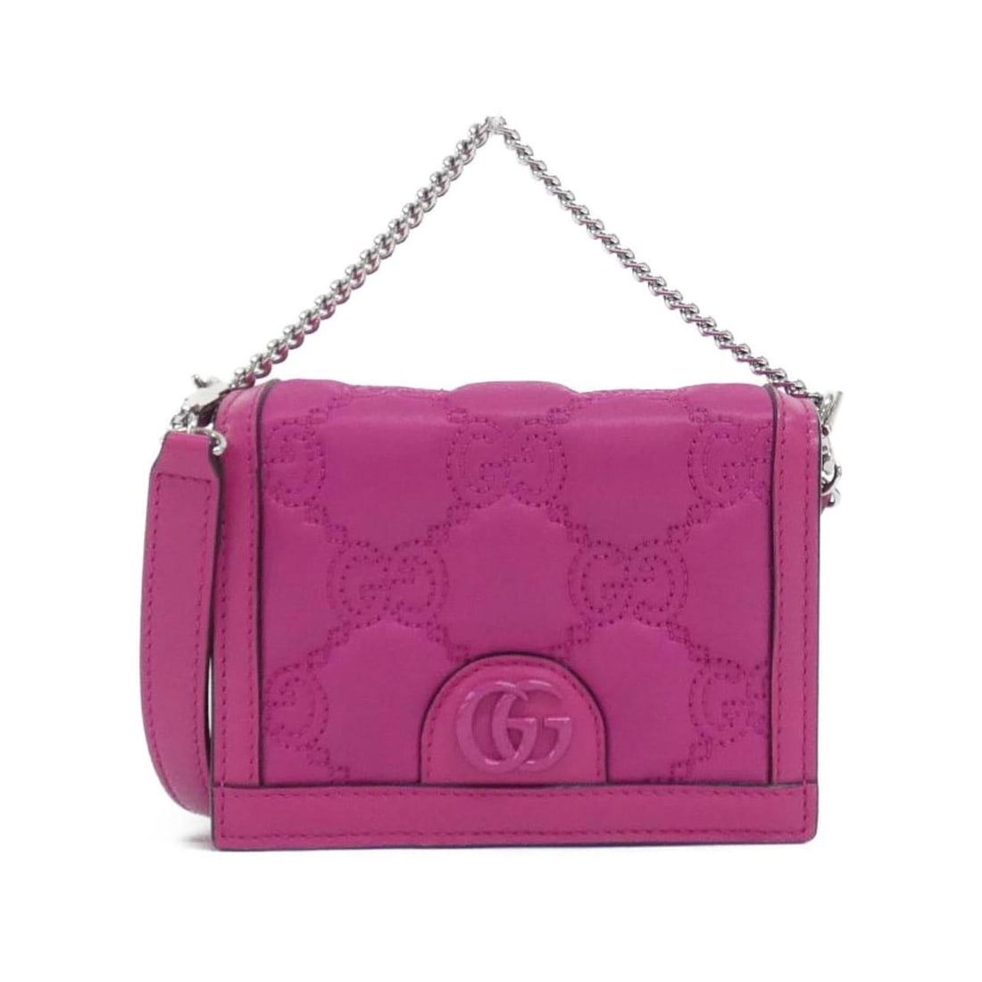 Gucci 723777 FABK9 Mini Bag: --- Catalog ---Category: SizeSize (HxWxD): 10cm x 13cm x 5cm / 3.93'' x 5.11'' x 1.96''Category: DesignType: Shoulder bagColor: PinkGender: WomenMaterial: Nylon Category: GeneralMPN: 723777
