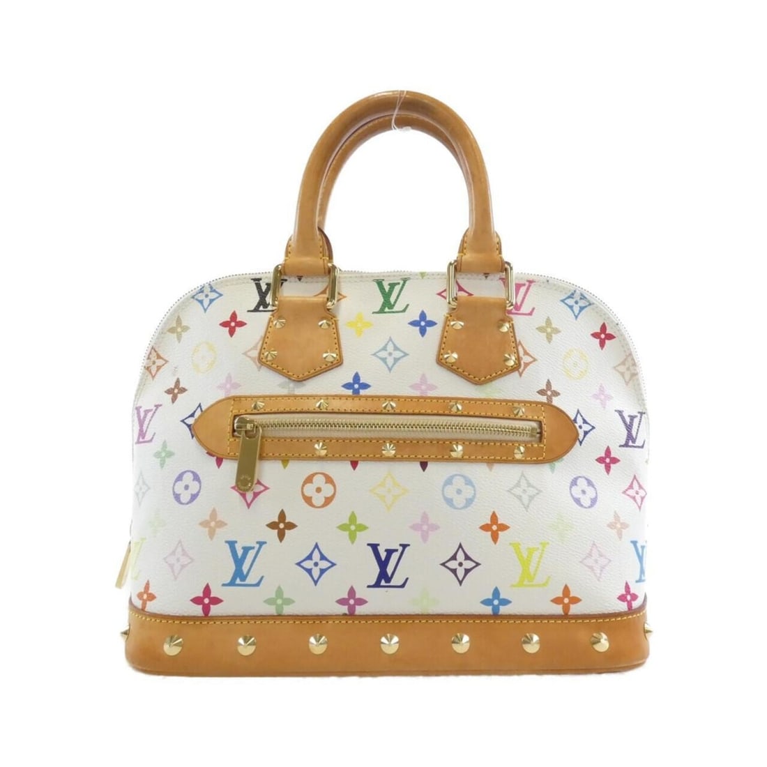 Louis Vuitton Multicolor Alma PM M92647 Handbag: --- Catalog ---Category: SizeSize (HxWxD): 24cm x 30cm x 17cm / 9.44'' x 11.81'' x 6.69''Category: DesignType: HandbagColor: Multi-color, WhiteGender: WomenMaterial: Coated canvas Category:
