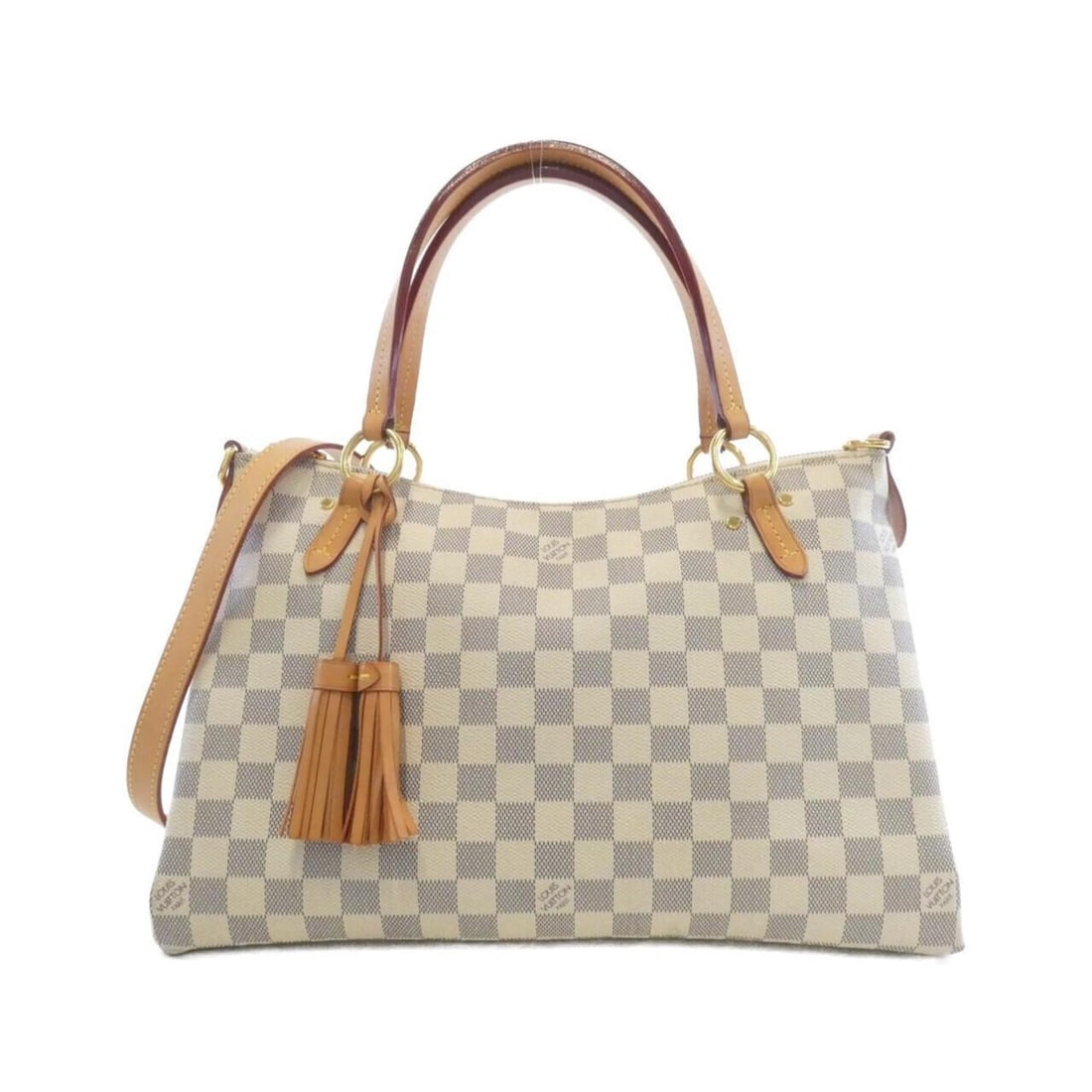 Louis Vuitton Damier Azur Limington N40022 Handbag: --- Catalog ---Category: SizeSize (HxWxD): 24cm x 35cm x 14cm / 9.44'' x 13.77'' x 5.51''Category: DesignType: HandbagColor: Azur, WhiteGender: WomenMaterial: Coated canvas Category: GeneralMPN: