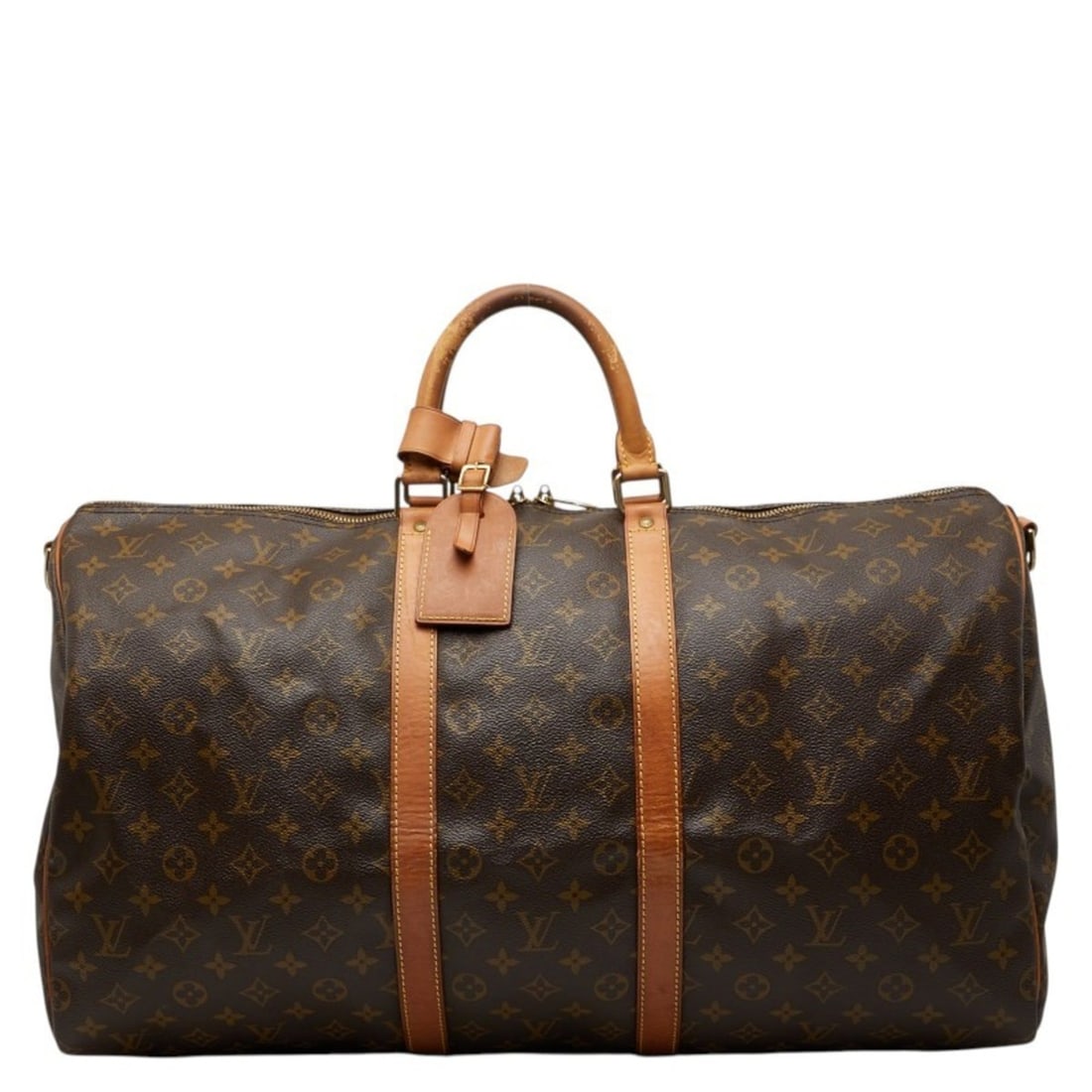 Louis Vuitton Monogram Keepall Bandoulière 55 Boston Bag Travel M41414 Brown Leather Women's LOUIS: --- Catalog ---Category: SizeSize (HxWxD): 28.5cm x 55cm x 23cm / 11.22'' x 21.65'' x 9.05''Category: DesignType: Boston bagColor: BrownGender: WomenMaterial: PVC , Leather Category: GeneralMPN: M4141