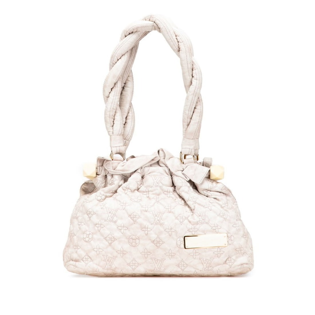 Louis Vuitton Monogram Olympe Stratus PM Handbag One-Shoulder Bag M95369 Beige Leather Women's LOUIS (1 of 10)