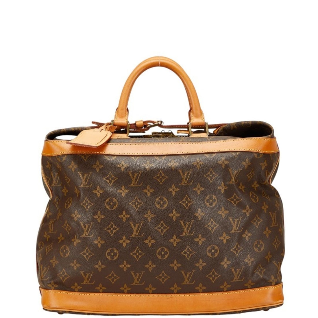 Louis Vuitton Monogram Cruiser Bag 40 Boston M41139 Brown Leather Women's LOUIS VUITTON (1 of 11)