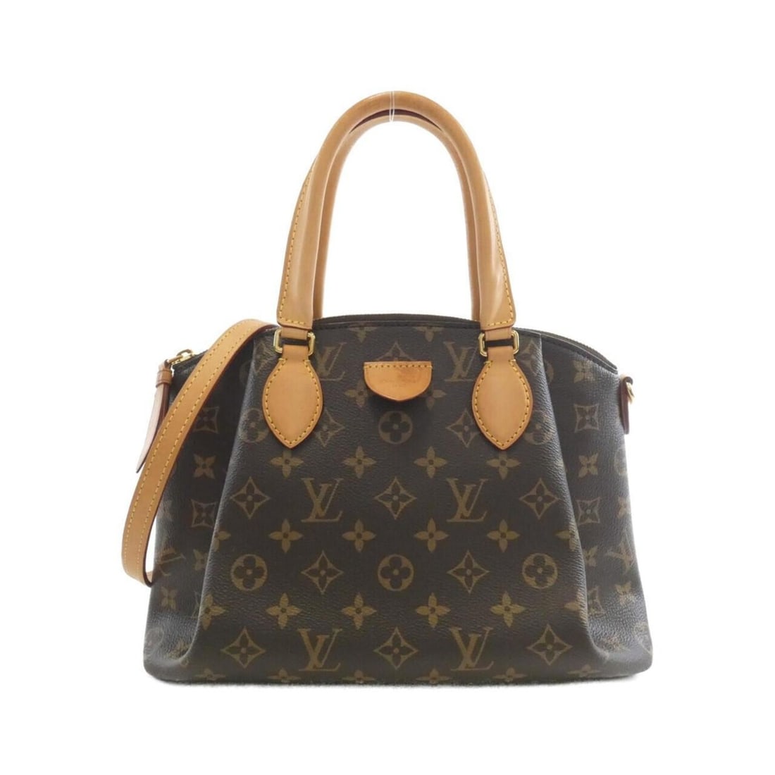 Louis Vuitton Monogram Rivoli PM M44543 Handbag: --- Catalog ---Category: SizeSize (HxWxD): 22cm x 30cm x 10cm / 8.66'' x 11.81'' x 3.93''Category: DesignType: HandbagColor: MarronGender: WomenMaterial: Coated canvas Hardware Color: GoldCategory: