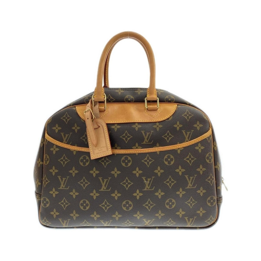 Louis Vuitton Monogram Bowling Vanity M47270 Handbag: --- Catalog ---Category: SizeSize (HxWxD): 25cm x 34cm x 13cm / 9.84'' x 13.38'' x 5.11''Category: DesignType: HandbagColor: MarronGender: WomenMaterial: Coated canvas Hardware Color: GoldCategory: