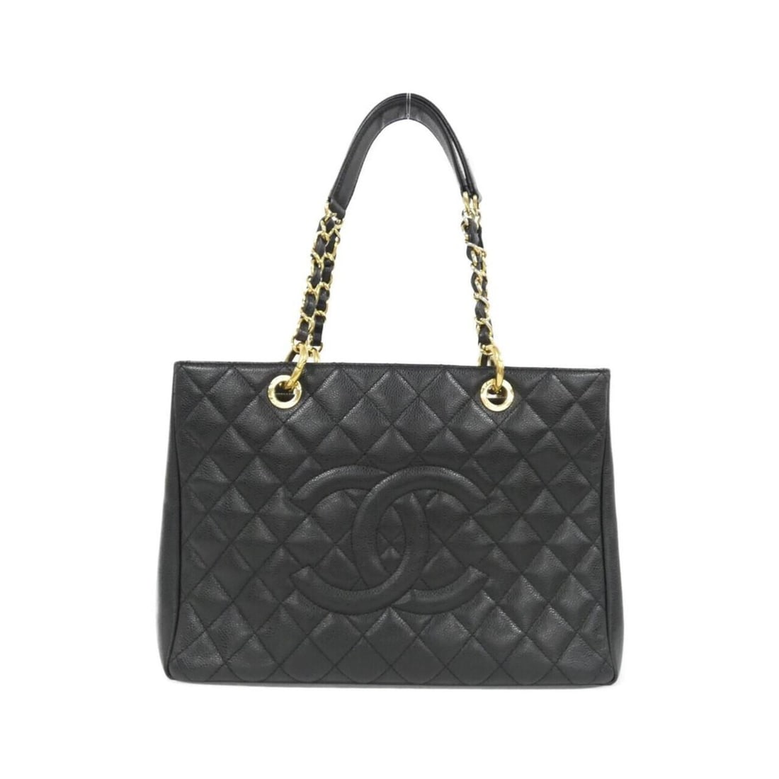 Chanel 50995 Shoulder Bag: --- Catalog ---Category: SizeSize (HxWxD): 25cm x 34cm x 13cm / 9.84'' x 13.38'' x 5.11''Category: DesignType: Shoulder bagColor: BlackGender: WomenMaterial: Grained Calfskin Hardware Color: GoldCateg