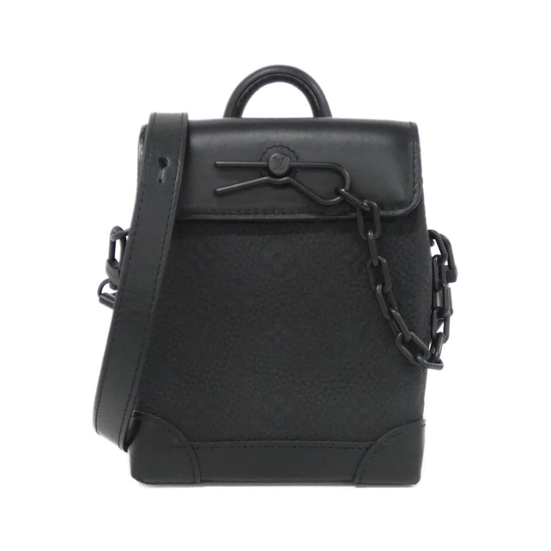 Louis Vuitton Taurillon Monogram Nano Steamer M82772 Shoulder Bag: --- Catalog ---Category: SizeSize (HxWxD): 18cm x 15cm x 7cm / 7.08'' x 5.9'' x 2.75''Category: DesignType: Shoulder bagColor: BlackGender: Women,MenMaterial: Leather Leather/Fur Type: Calf