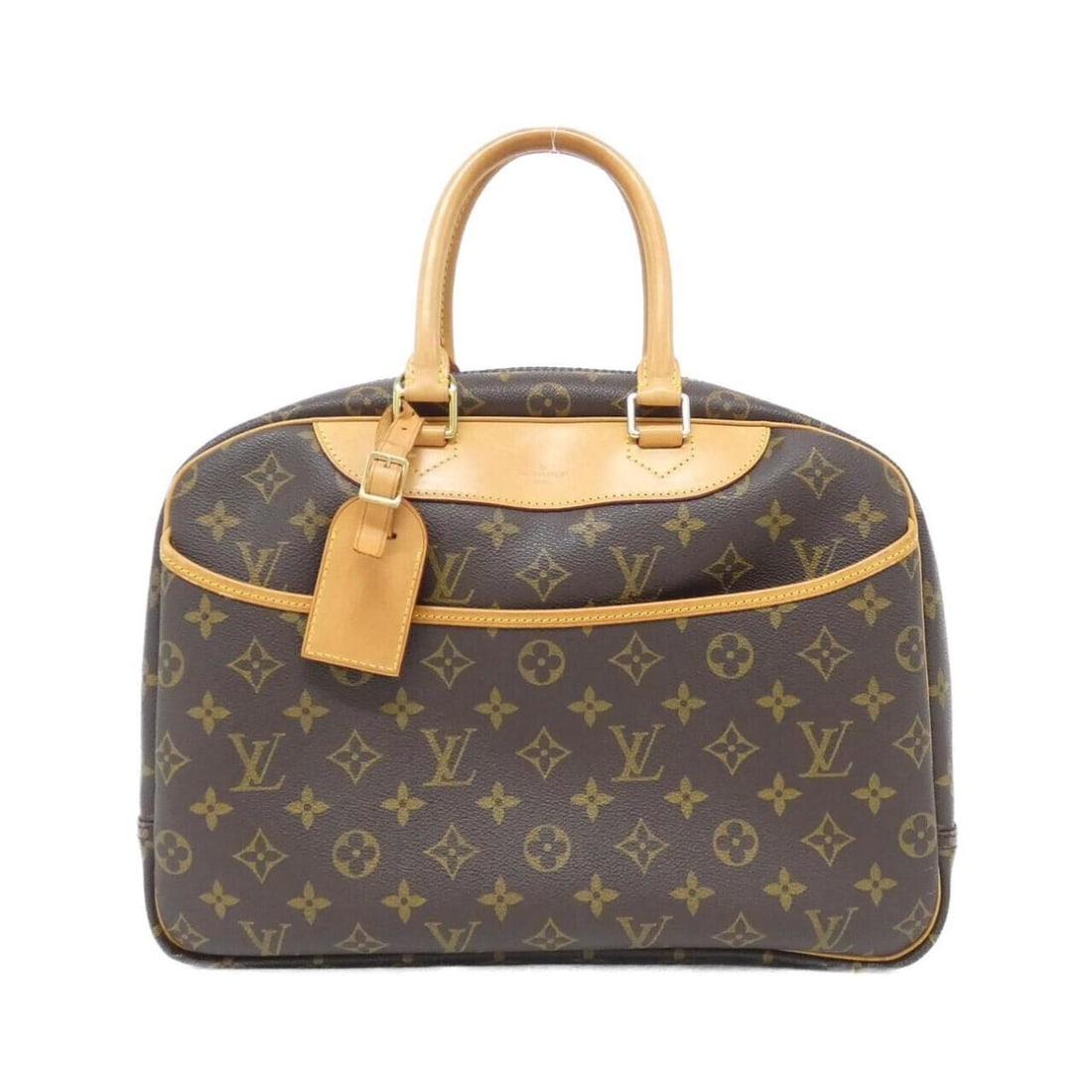 Louis Vuitton Monogram Bowling Vanity M47270 Handbag: --- Catalog ---Category: SizeSize (HxWxD): 27cm x 35cm x 14cm / 10.62'' x 13.77'' x 5.51''Category: DesignType: HandbagColor: MarronGender: WomenMaterial: Coated canvas Hardware Color: GoldCategory: