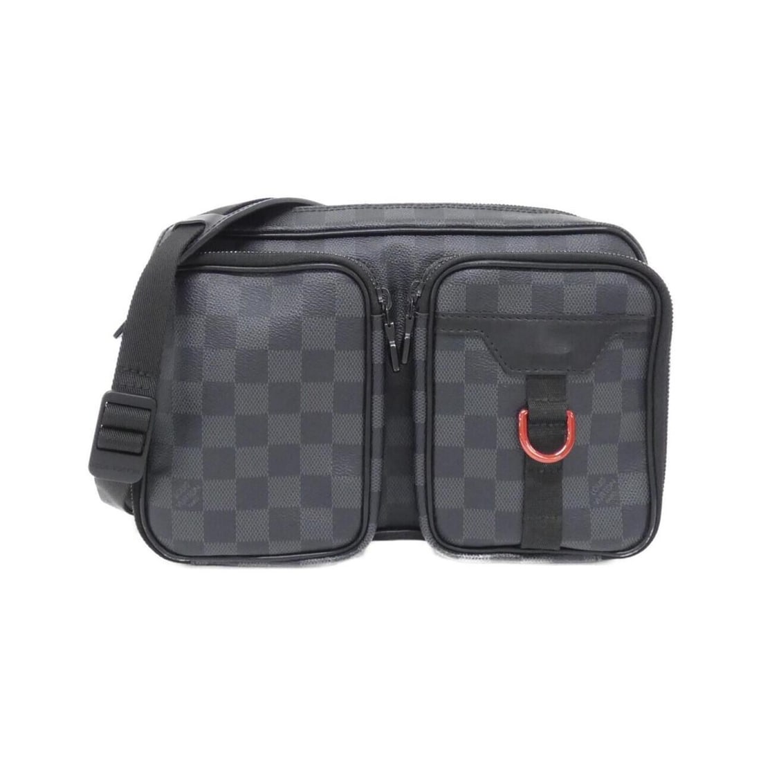 Louis Vuitton Damier Graphite Utility Messenger N40280 Shoulder Bag: --- Catalog ---Category: SizeWeight: 670g / 1.47lb.Size (HxWxD): 18cm x 27cm x 10cm / 7.08'' x 10.62'' x 3.93''Strap Length: 142cm / 55.9''Category: DesignType: Shoulder bagColor: GraphiteGender: MenM