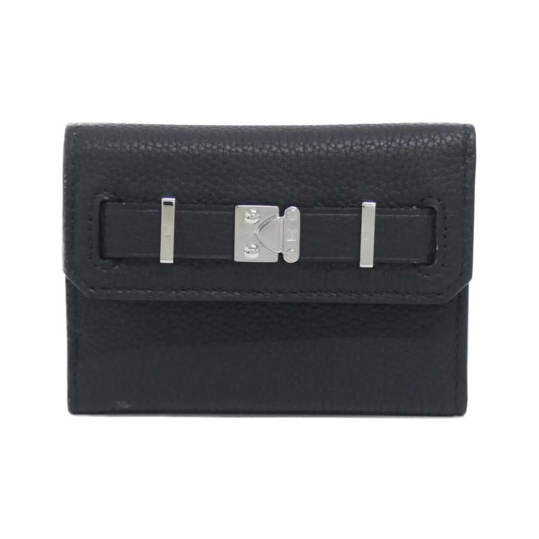 Louis Vuitton Georges Wallet M25965: --- Catalog ---Category: SizeSize (HxWxD): 9cm x 11.5cm x 1.5cm / 3.54'' x 4.52'' x 0.59''Category: DesignType: Wallet (bi-fold)Color: BlackGender: Women,MenMaterial: Leather Leather/Fur Type: Calfski