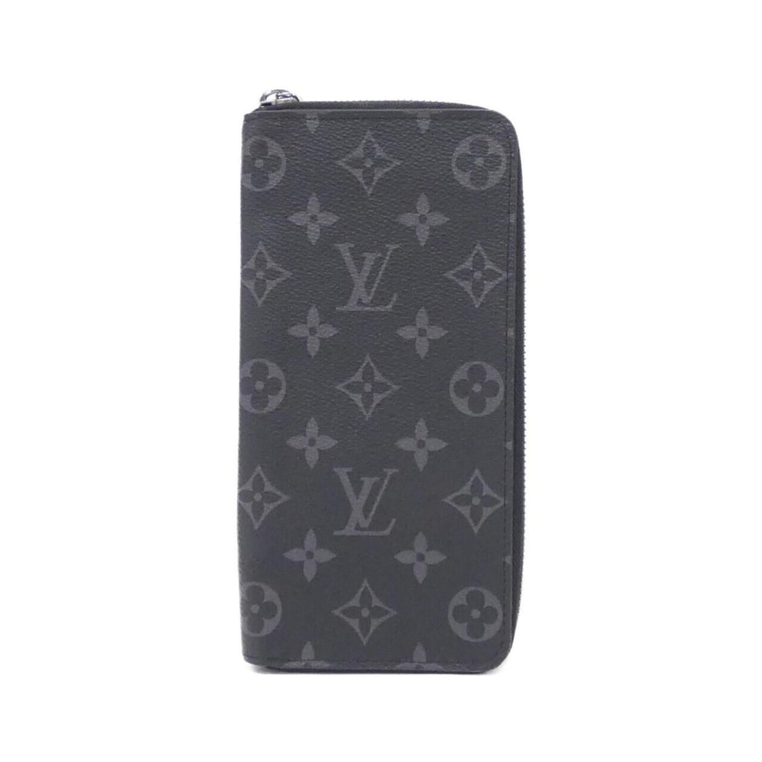 Louis Vuitton Monogram Eclipse Zippy Wallet Vertical M62295: --- Catalog ---Category: SizeSize (HxWxD): 20cm x 10cm x 2cm / 7.87'' x 3.93'' x 0.78''Category: DesignType: Long wallet (bi-fold)Color: BlackGender: Men,WomenMaterial: Coated canvas Category: