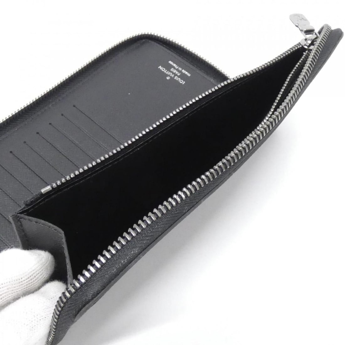 Louis Vuitton Monogram Eclipse Zippy Wallet Vertical M62295 - 5