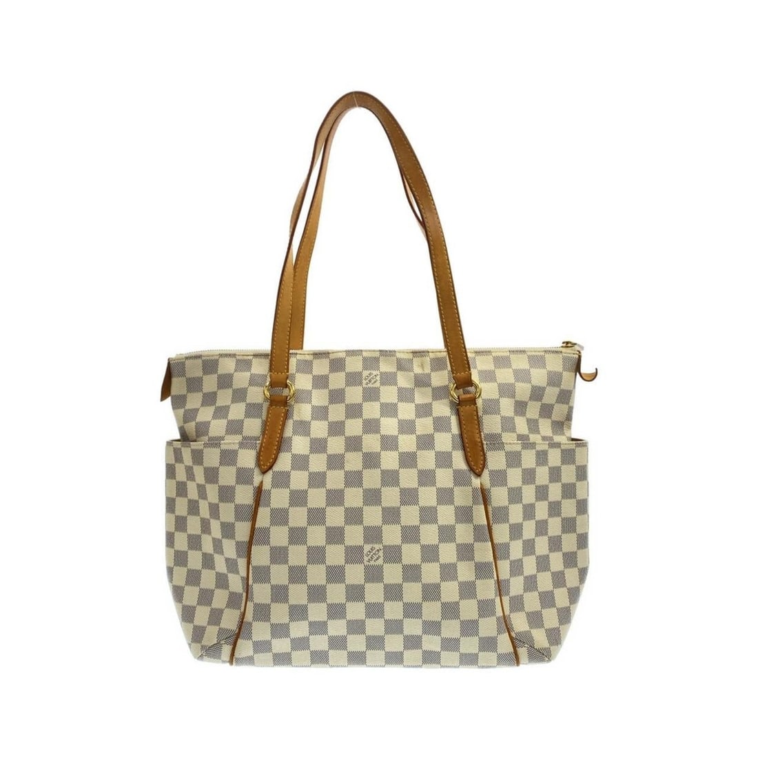 Louis Vuitton Damier Azur Totally MM N51262 Handbag: --- Catalog ---Category: SizeWeight: 700g / 1.54lb.Size (HxWxD): 28cm x 45cm x 14cm / 11.02'' x 17.71'' x 5.51''Handle Length: 64cm / 25.19''Category: DesignType: HandbagColor: AzurGender: