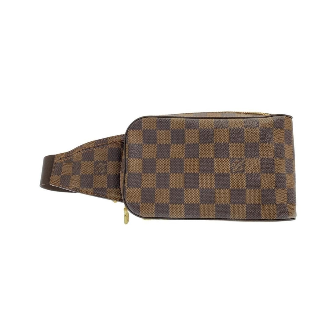 Louis Vuitton Damier Geronimos N51994 Shoulder Bag: --- Catalog ---Category: SizeWeight: 320g / 11.28oz.Size (HxWxD): 11.5cm x 19cm x 5cm / 4.52'' x 7.48'' x 1.96''Strap Length: 96cm / 37.79''Category: DesignType: Shoulder bagColor: EbeneGender: