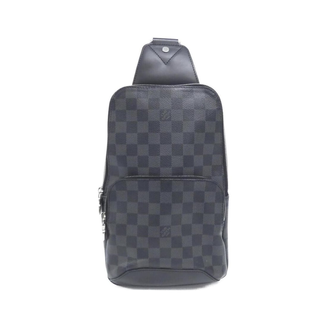 Louis Vuitton Damier Graphite Avenue Sling Bag N41719 Shoulder: --- Catalog ---Category: SizeSize (HxWxD): 31cm x 20cm x 10cm / 12.2'' x 7.87'' x 3.93''Category: DesignType: Shoulder bagColor: GraphiteGender: MenMaterial: Coated canvas Hardware Color: