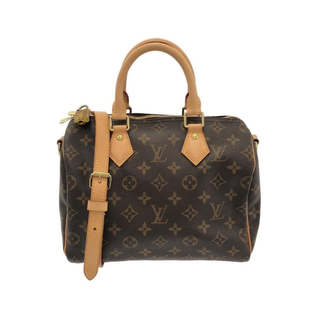 Louis Vuitton Monogram Speedy Bandoulière 25cm M41113 Boston Bag: --- Catalog ---Category: SizeSize (HxWxD): 19cm x 25cm x 15cm / 7.48'' x 9.84'' x 5.9''Category: DesignType: Boston bagColor: MarronGender: Men,WomenMaterial: Coated canvas Hardware Color: