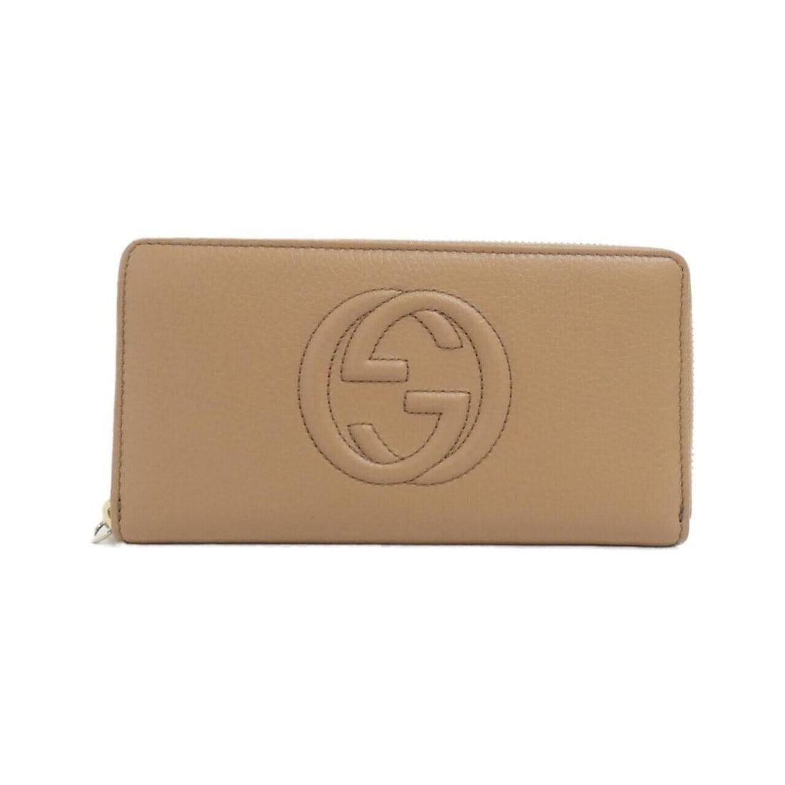 Gucci 598187 A7M0G Wallet: --- Catalog ---Category: SizeSize (HxWxD): 10cm x 19cm x 2.5cm / 3.93'' x 7.48'' x 0.98''Category: DesignType: Long wallet (bi-fold)Color: BeigeGender: Women,MenMaterial: Leather Category: