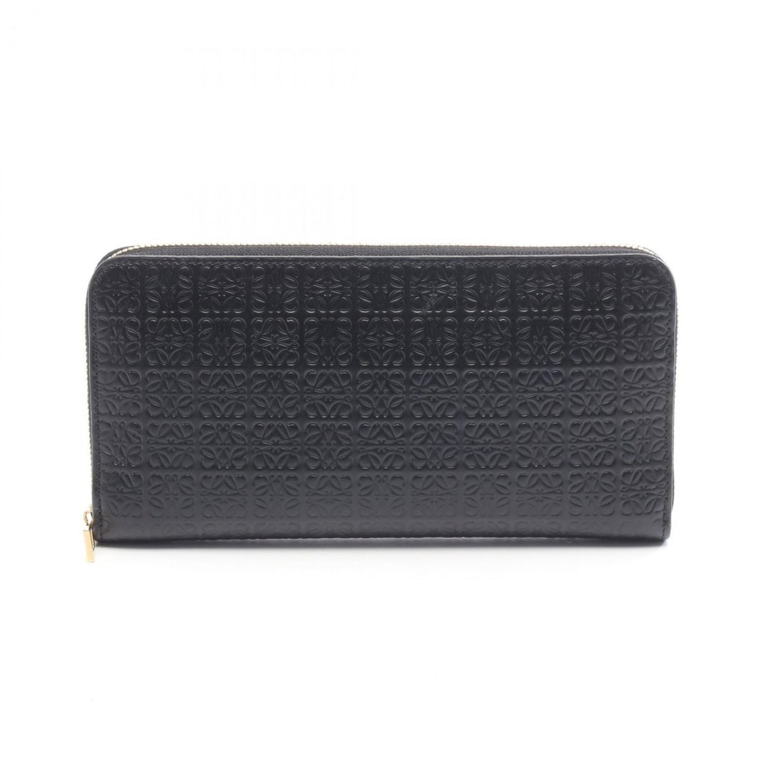 Loewe LOEWE REPEAT Anagram Round Long Wallet, Leather, Women's, Black, C499T12X07: --- Catalog ---Category: SizeSize (HxWxD): 10cm x 19cm x 2cm / 3.93'' x 7.48'' x 0.78''Category: DesignType: Long wallet (bi-fold)Color: BlackGender: WomenMaterial: Leather Category: GeneralMPN: C499T
