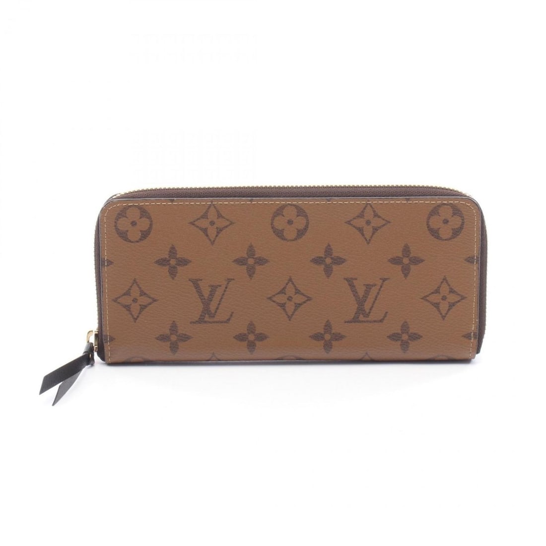 Louis Vuitton Portefeuille Clemence Round Long Wallet, Monogram Reverse, Women's, Brown, M82336: --- Catalog ---Category: SizeSize (HxWxD): 9cm x 19.5cm x 2cm / 3.54'' x 7.67'' x 0.78''Category: DesignType: Long wallet (bi-fold)Color: BrownGender: WomenMaterial: Monogram Reverse , PVC Category: