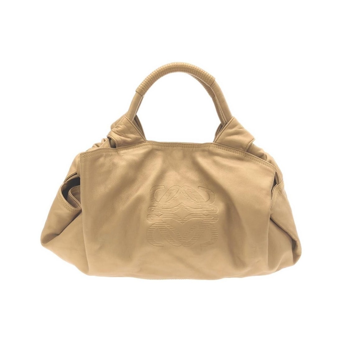 Loewe Briza 309 82 105 Handbag: --- Catalog ---Category: SizeWeight: 530g / 1.16lb.Size (HxWxD): 26cm x 35cm x 18cm / 10.23'' x 13.77'' x 7.08''Handle Length: 30cm / 11.81''Category: DesignType: HandbagColor: GoldGender: WomenMateri