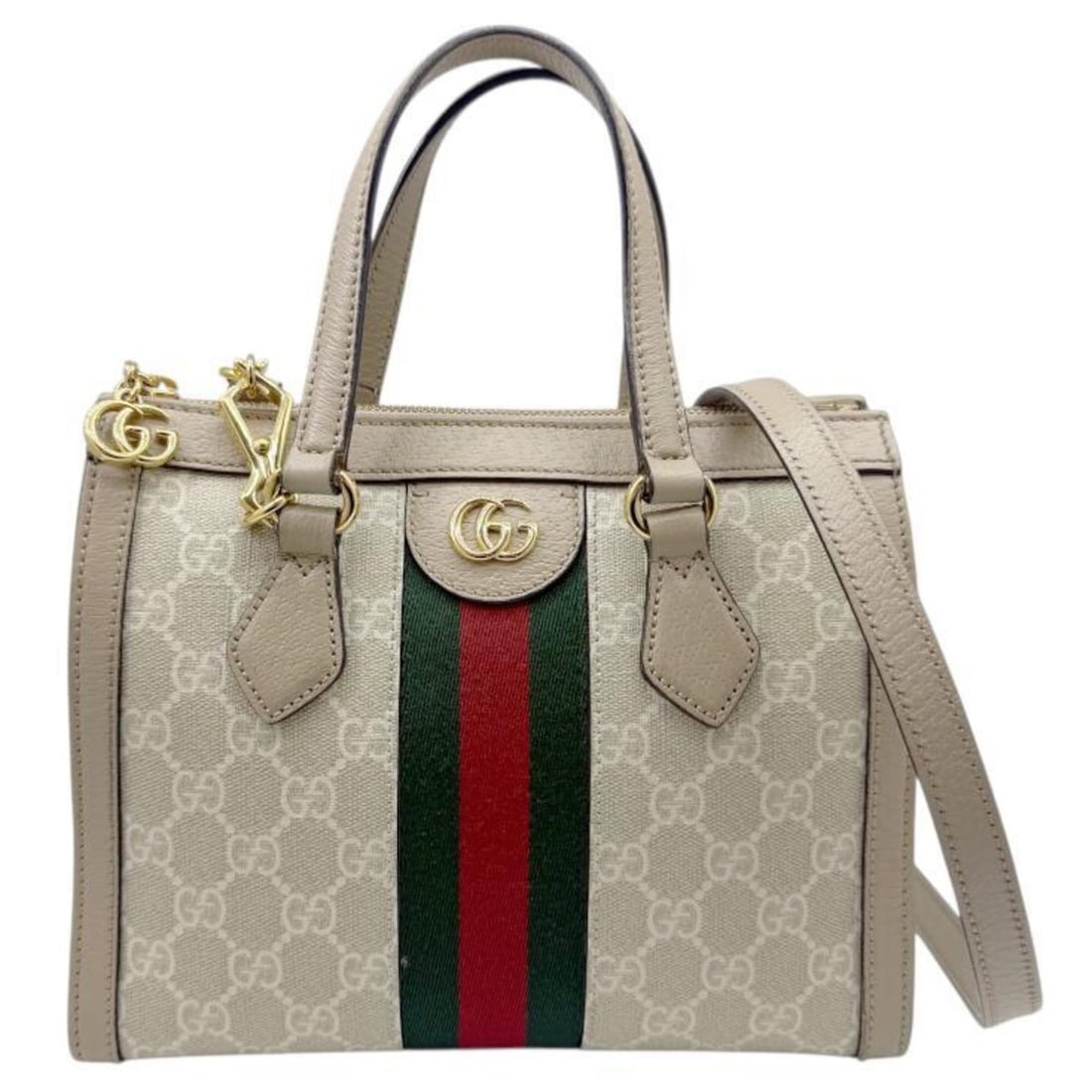 GUCCI Ophidia GG Supreme Leather Beige Double G 547551 Shoulder Bag Handbag Canvas Women's: --- Catalog ---Category: SizeSize (HxWxD): 20cm x 23.5cm x 8cm / 7.87'' x 9.25'' x 3.14''Category: DesignType: Handbag, Shoulder bagColor: BeigeGender: WomenMaterial: GG Supreme , Leather Category: Ge