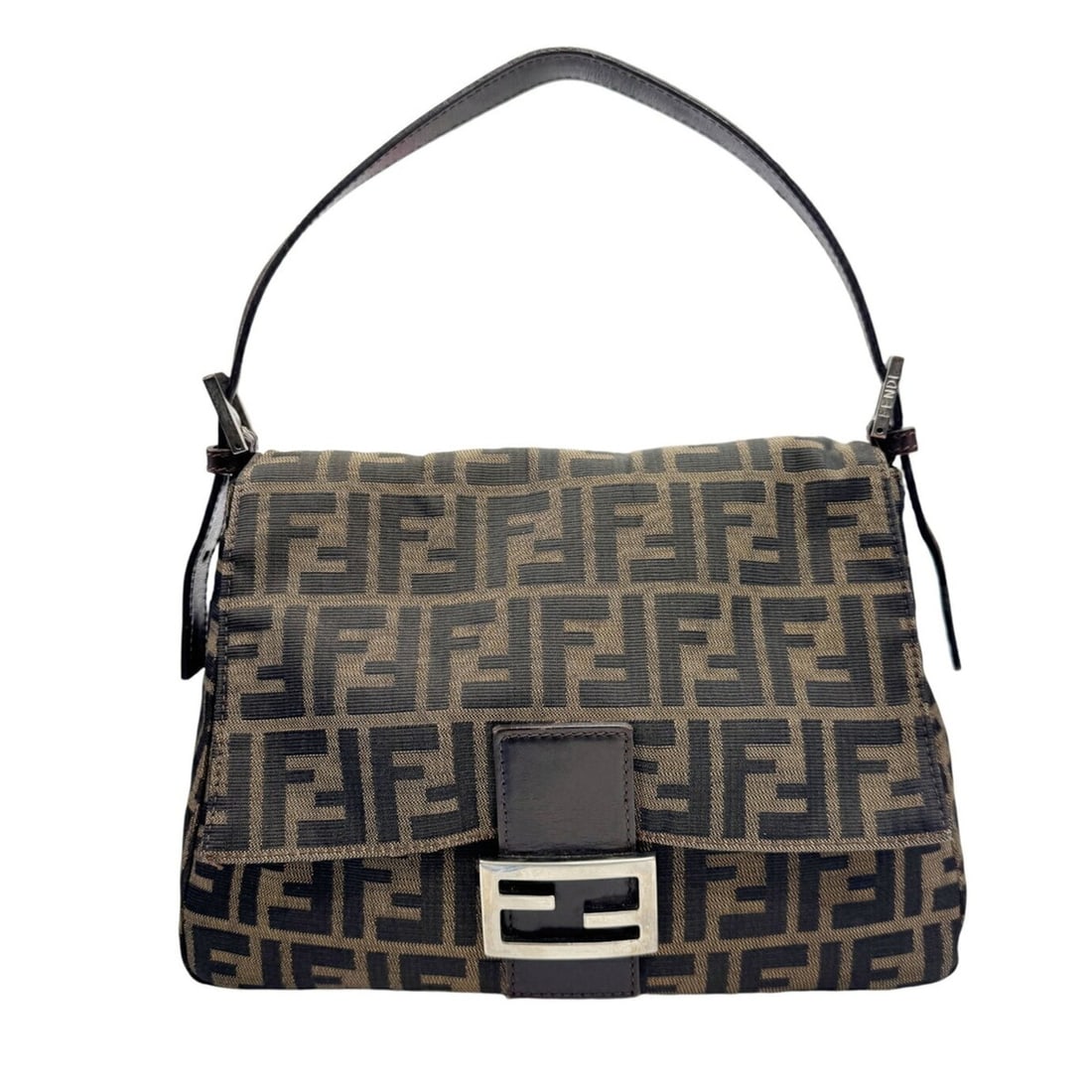FENDI Zucca Mamma Bucket Shoulder Bag (Zucca pattern) for Women (1 of 16)