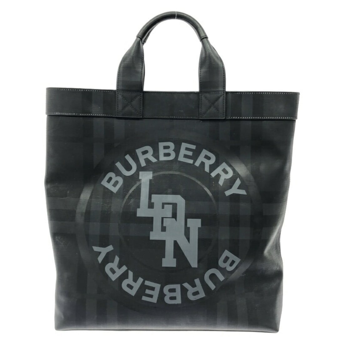 BURBERRY London Check Tote Bag (1 of 10)