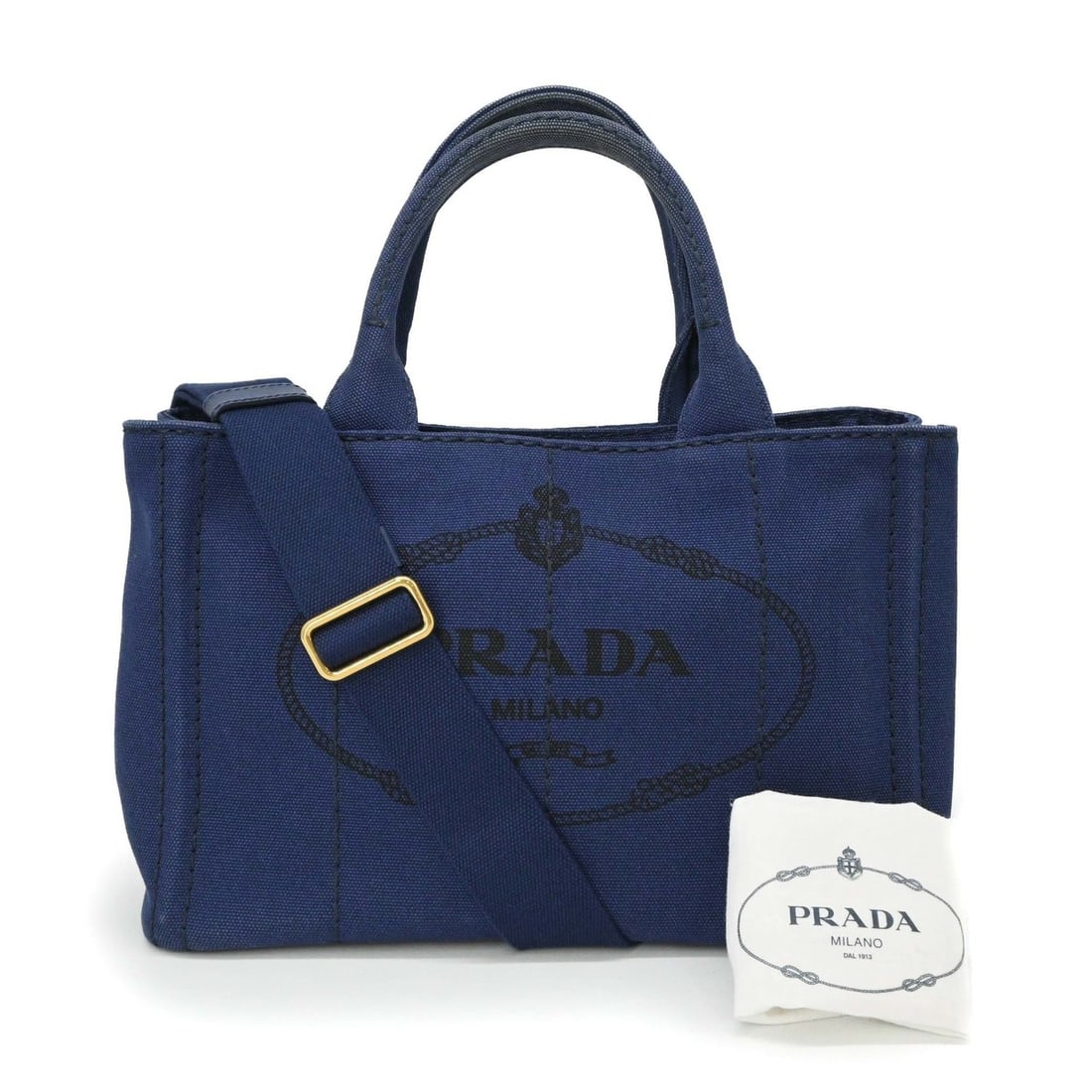 PRADA Canapa Tote Bag Shoulder Handbag Canvas Blue Women's 1BG439: --- Catalog ---Category: SizeSize (HxWxD): 19cm x 28cm x 15cm / 7.48'' x 11.02'' x 5.9''Strap Length: 74cm - 110cm / 29.13'' - 43.3''Category: DesignType: Handbag, Tote bagColor: BlueGender: