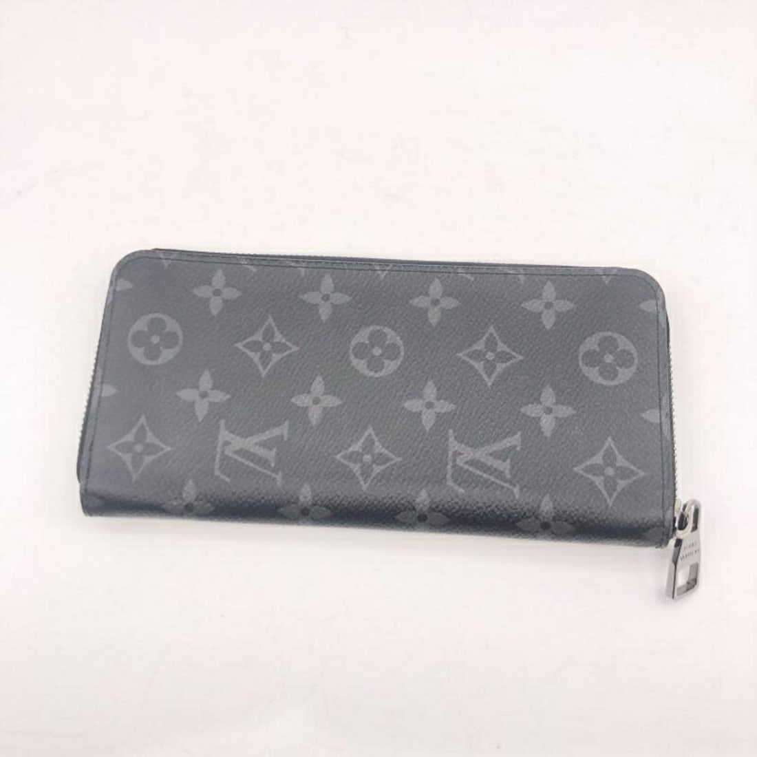 LOUIS VUITTON Monogram Eclipse Zippy Wallet Vertical Black M62295 - 2