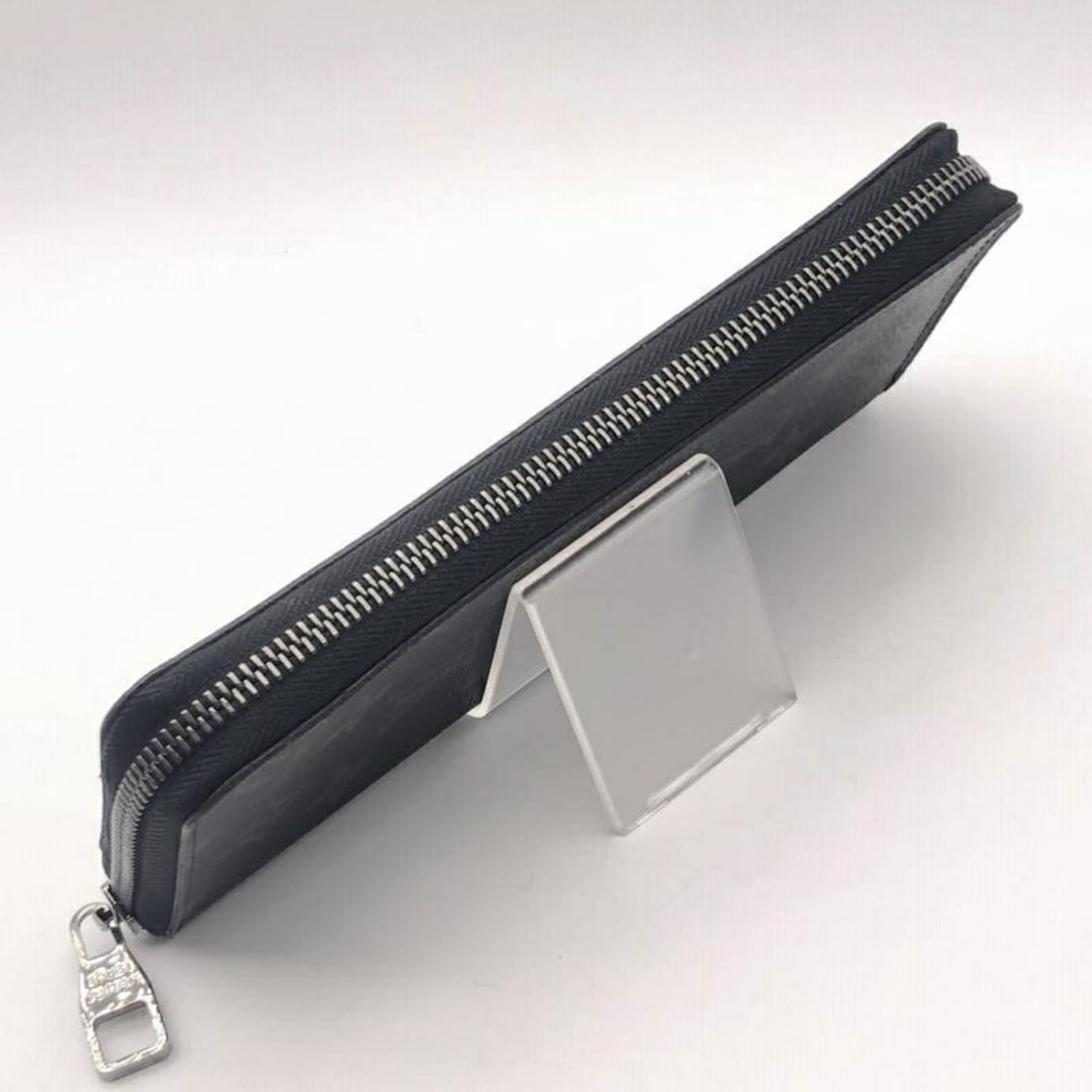 LOUIS VUITTON Monogram Eclipse Zippy Wallet Vertical Black M62295 - 4