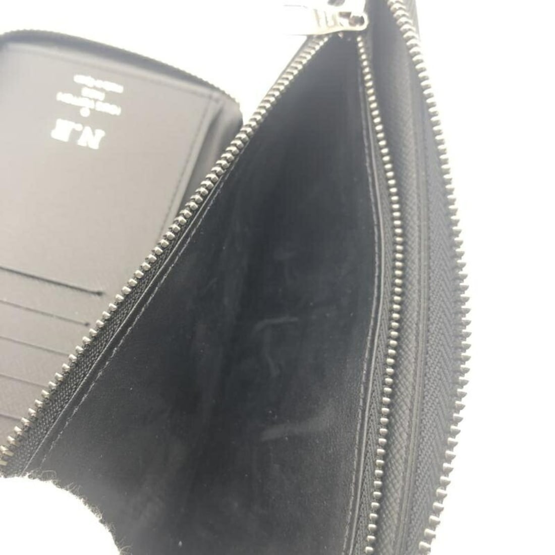 LOUIS VUITTON Monogram Eclipse Zippy Wallet Vertical Black M62295 - 7