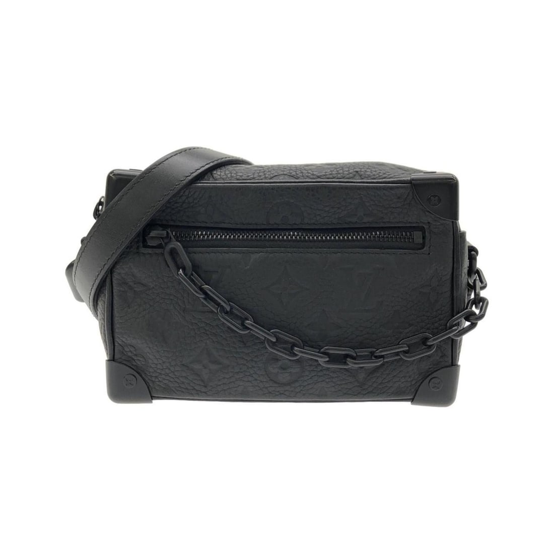 Louis Vuitton Taurillon Monogram Mini Soft Trunk M55702 Shoulder Bag: --- Catalog ---Category: SizeSize (HxWxD): 12cm x 18cm x 8cm / 4.72'' x 7.08'' x 3.14''Category: DesignType: Shoulder bagColor: BlackGender: Women,MenMaterial: Leather Category: GeneralBrand: Louis