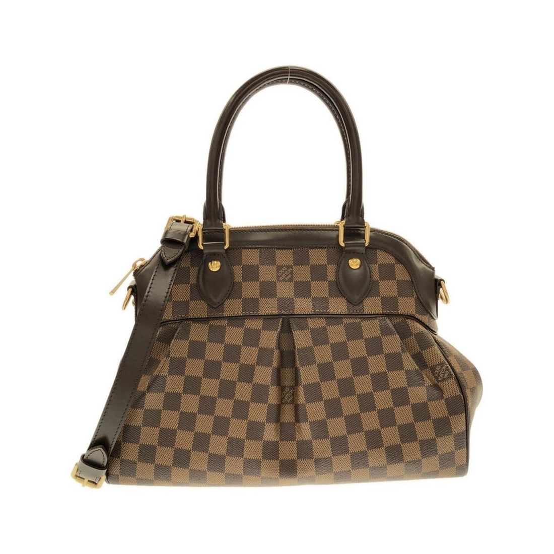 Louis Vuitton Damier Trevi PM N51997 Handbag: --- Catalog ---Category: SizeSize (HxWxD): 27cm x 34cm x 14.5cm / 10.62'' x 13.38'' x 5.7''Category: DesignType: HandbagColor: EbeneGender: WomenMaterial: Coated canvas Category: GeneralBrand: Louis