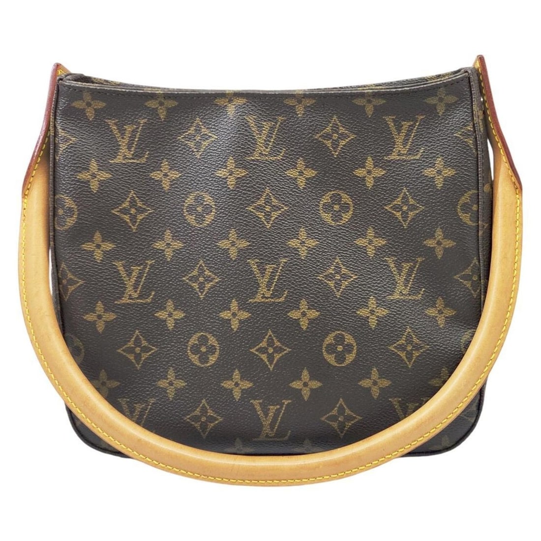 LOUIS VUITTON Monogram Looping MM M51146 FL1011 (2001 model) Shoulder Bag for Women and Men: --- Catalog ---Category: SizeSize (HxWxD): 21cm x 23.5cm x 10cm / 8.26'' x 9.25'' x 3.93''Category: DesignType: Shoulder bagColor: BrownGender: Men,WomenMaterial: Monogram Category: GeneralBrand: