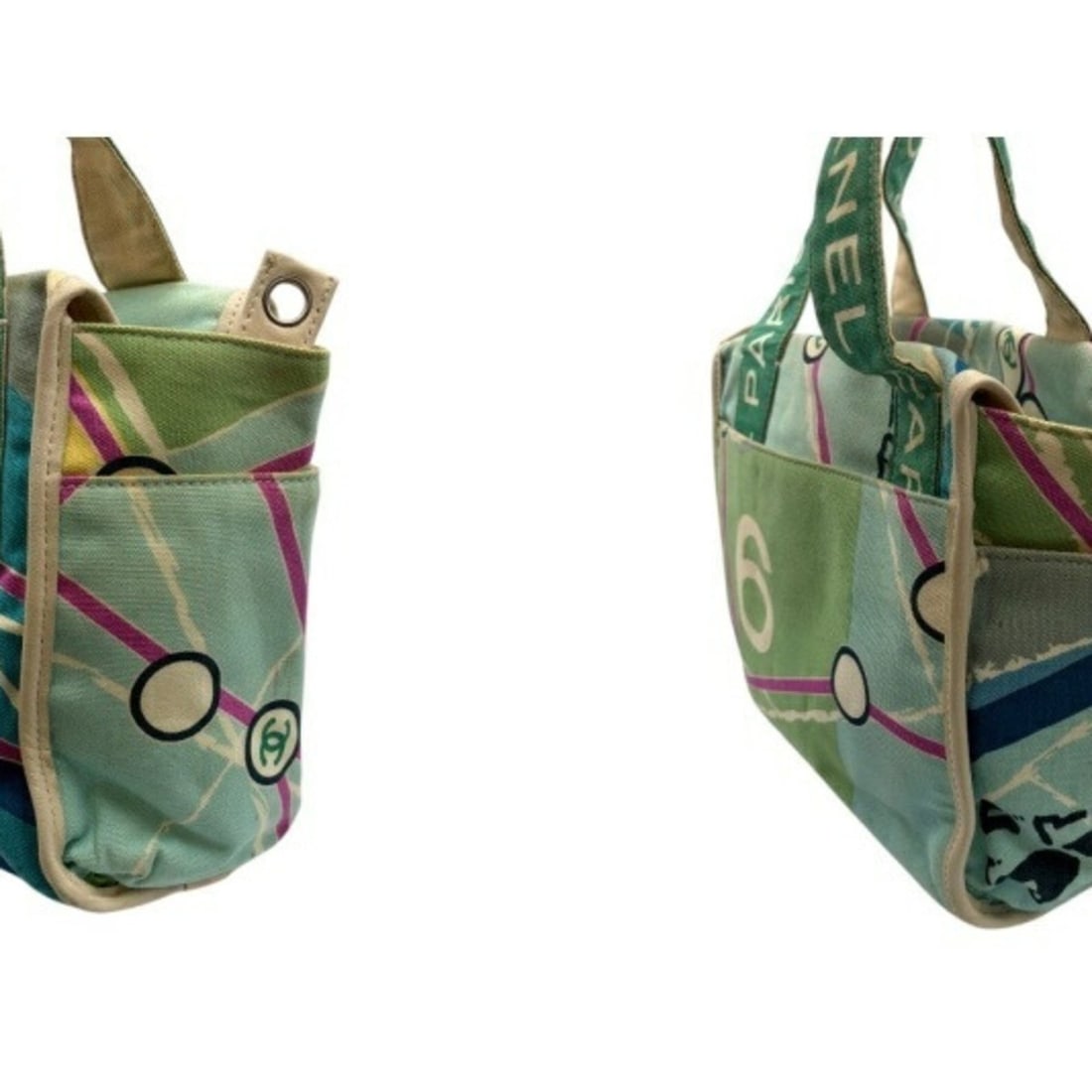 CHANEL Eiffel Tower Handbag W1 - 6