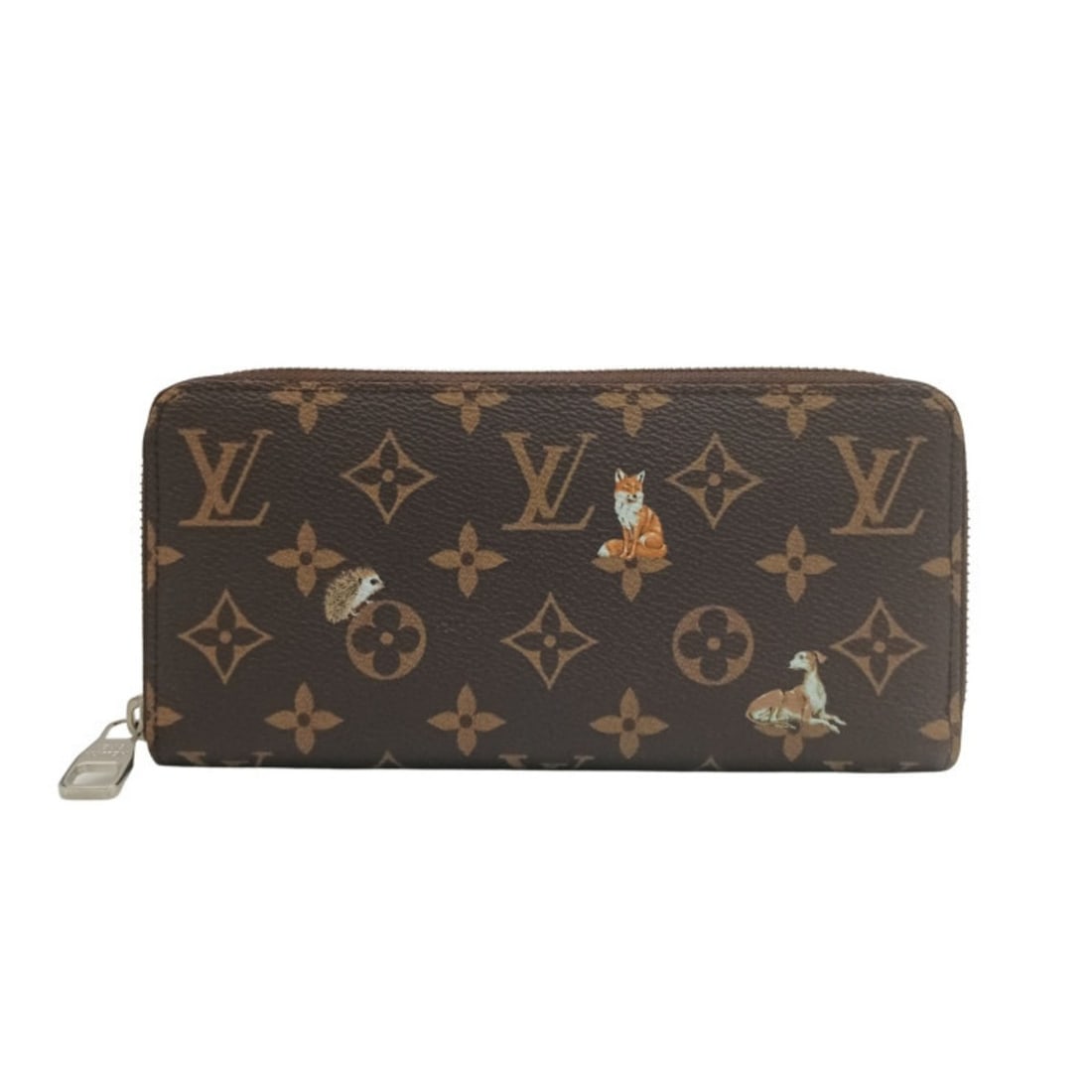 LOUIS VUITTON Louis Vuitton Long Wallet Forest Zippy Horizontal M27226 Brown Monogram Men's Women's: --- Catalog ---Category: SizeSize (HxWxD): 9.5cm x 20cm x 2.1cm / 3.74'' x 7.87'' x 0.82''Category: DesignType: Long wallet (bi-fold)Color: Brown, MonogramGender: Men,WomenMaterial: Monogram Category: