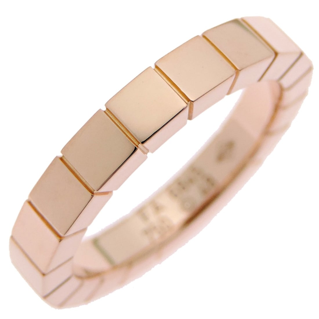Cartier Lanieres #48 Women's/Men's Ring B40483300 750 Pink Gold: --- Catalog ---Category: SizeJP Size: 8US Size: 4.5Category: DesignType: Band ringGender: Men,WomenMaterial: Pink gold (18K)Category: GeneralMPN: B40483300Brand: Cartier--- Item List ---Section: Condi