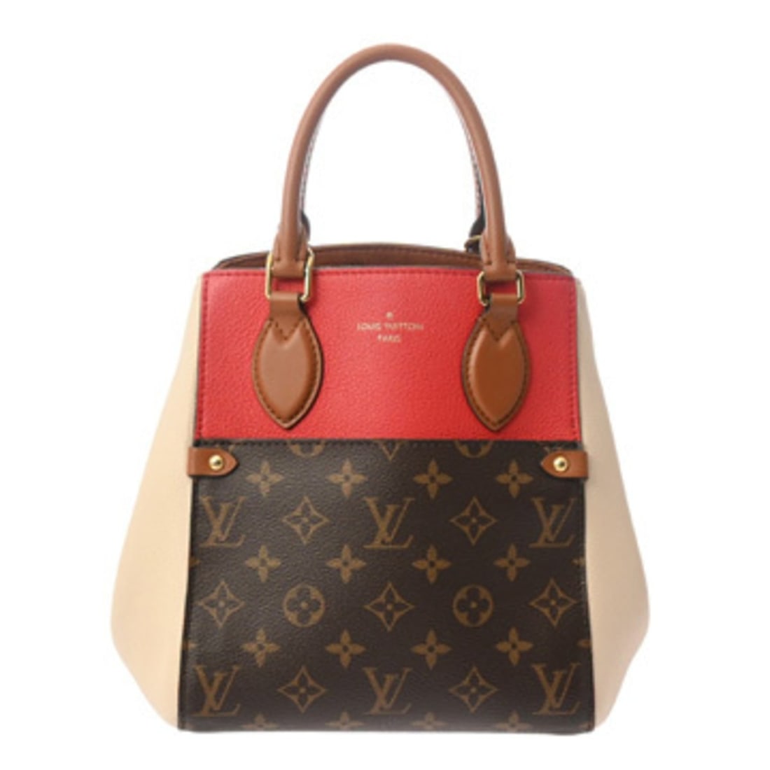 LOUIS VUITTON Louis Vuitton Monogram Fold Tote PM 2WAY Cerise Crème Noir M45389 Women's Canvas Bag: --- Catalog ---Category: SizeSize (HxWxD): 22.5cm x 20cm x 17cm / 8.85'' x 7.87'' x 6.69''Category: DesignType: Tote bagColor: Cerise, Cream, NoirGender: WomenMaterial: Monogram Hardware Color: GoldCa