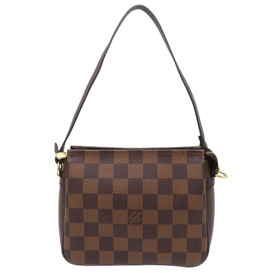 Louis Vuitton Trousse Makeup Women's Handbag N51982 (Discontinued) Damier Brown: --- Catalog ---Category: SizeSize (HxWxD): 13.5cm x 16.5cm x 6cm / 5.31'' x 6.49'' x 2.36''Category: DesignType: HandbagColor: BrownGender: WomenMaterial: Damier Canvas Category: GeneralMPN: N51982Bra