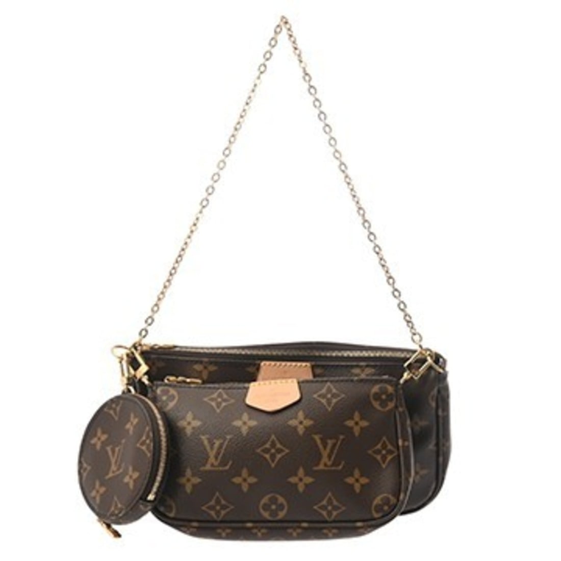 LOUIS VUITTON Louis Vuitton Monogram Multi Pochette Accessoires Rose Clair M44840 Women's Canvas: --- Catalog ---Category: SizeSize (HxWxD): 13.5cm x 24cm x 4cm / 5.31'' x 9.44'' x 1.57''Category: DesignType: Shoulder bagColor: Rose clairGender: WomenMaterial: Monogram Category: GeneralMPN: M44840