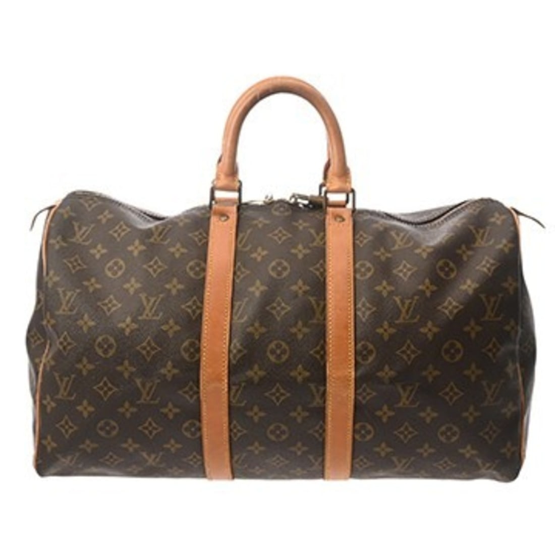 LOUIS VUITTON Louis Vuitton Monogram Keepall 45 Brown M41428 Men's Women's Canvas Boston Bag B Rank: --- Catalog ---Category: SizeSize (HxWxD): 26cm x 45cm x 20cm / 10.23'' x 17.71'' x 7.87''Category: DesignType: Boston bagColor: BrownGender: Men,WomenMaterial: Monogram Category: GeneralMPN: M41428Br