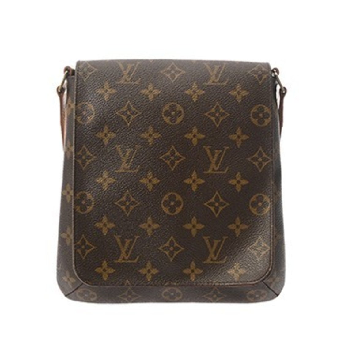 LOUIS VUITTON Louis Vuitton Monogram Musette Salsa Short Brown M51258 Women's Canvas Shoulder Bag B: --- Catalog ---Category: SizeSize (HxWxD): 24cm x 22cm x 4cm / 9.44'' x 8.66'' x 1.57''Category: DesignType: Shoulder bagColor: BrownGender: WomenMaterial: Monogram Category: GeneralMPN: M51258Brand: