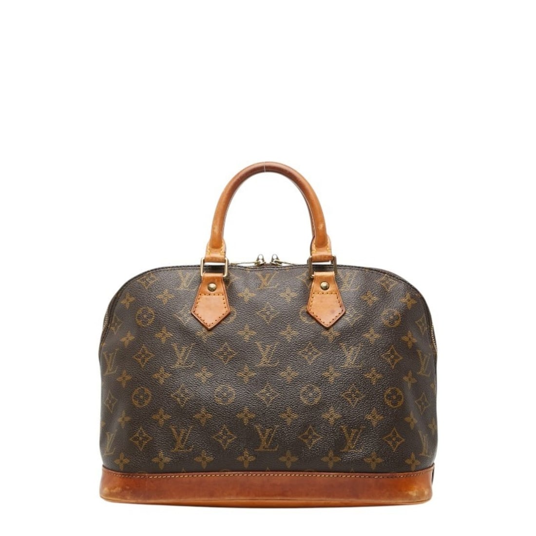Louis Vuitton Monogram Alma PM Handbag M51130 Brown Leather Women's LOUIS VUITTON: --- Catalog ---Category: SizeSize (HxWxD): 24cm x 32cm x 17cm / 9.44'' x 12.59'' x 6.69''Category: DesignType: HandbagColor: BrownGender: WomenMaterial: PVC , Leather Category: GeneralMPN: M51130Brand