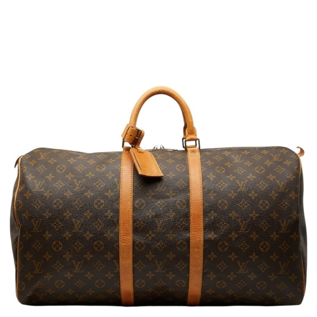 Louis Vuitton Monogram Keepall 55 Boston Bag Travel M41424 Brown Leather Women's LOUIS VUITTON: --- Catalog ---Category: SizeSize (HxWxD): 29cm x 56.5cm x 25cm / 11.41'' x 22.24'' x 9.84''Category: DesignType: Boston bagColor: BrownGender: WomenMaterial: PVC , Leather Category: GeneralMPN: M4142