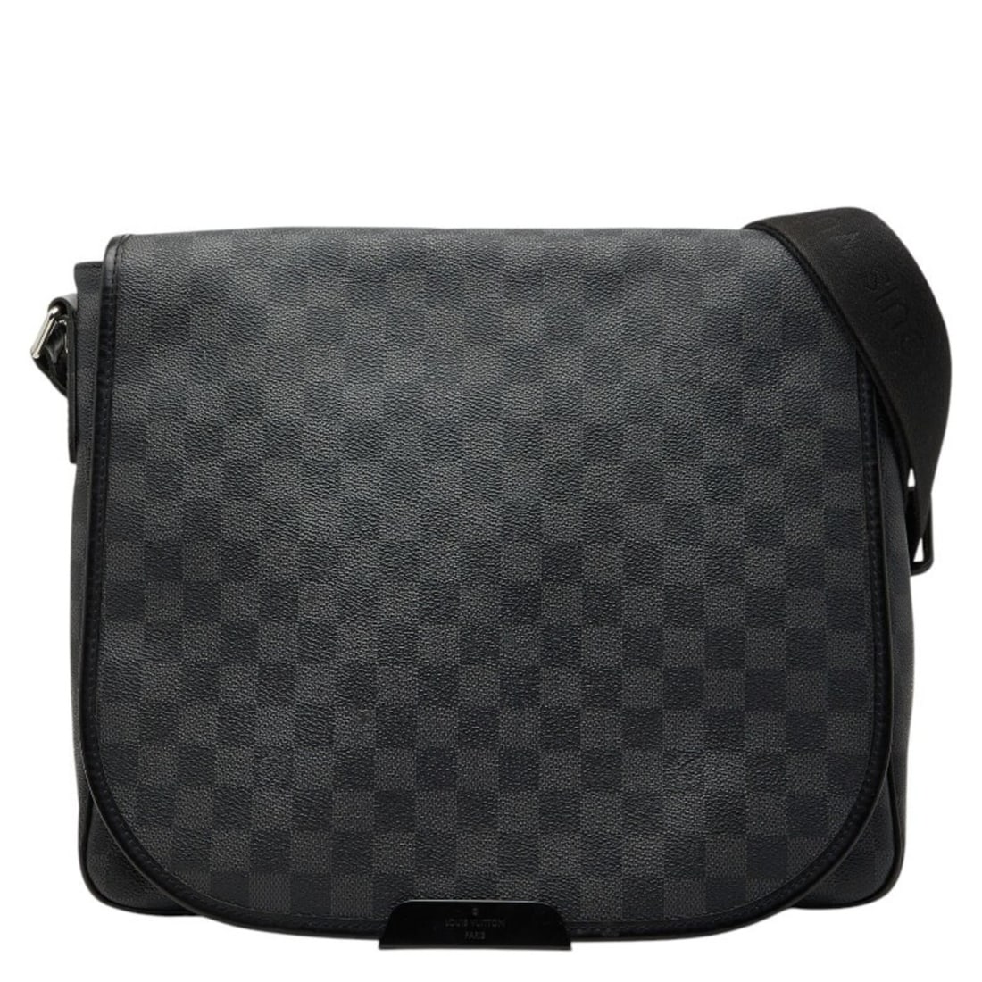 Louis Vuitton Damier Graphite Daniel MM Shoulder Bag N58029 Black Leather Men's LOUIS VUITTON: --- Catalog ---Category: SizeSize (HxWxD): 27cm x 33cm x 7cm / 10.62'' x 12.99'' x 2.75''Category: DesignType: Shoulder bagColor: BlackGender: MenMaterial: PVC , Leather Category: GeneralMPN: N58029Br