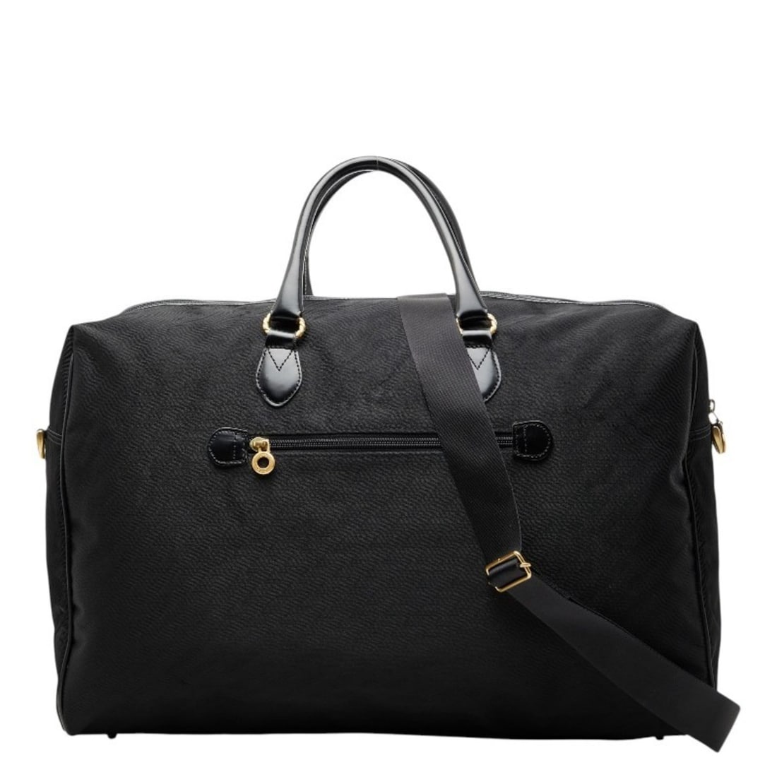 Balenciaga Boston Bag Shoulder 2-Way Black Nylon Leather Women's BALENCIAGA (1 of 10)