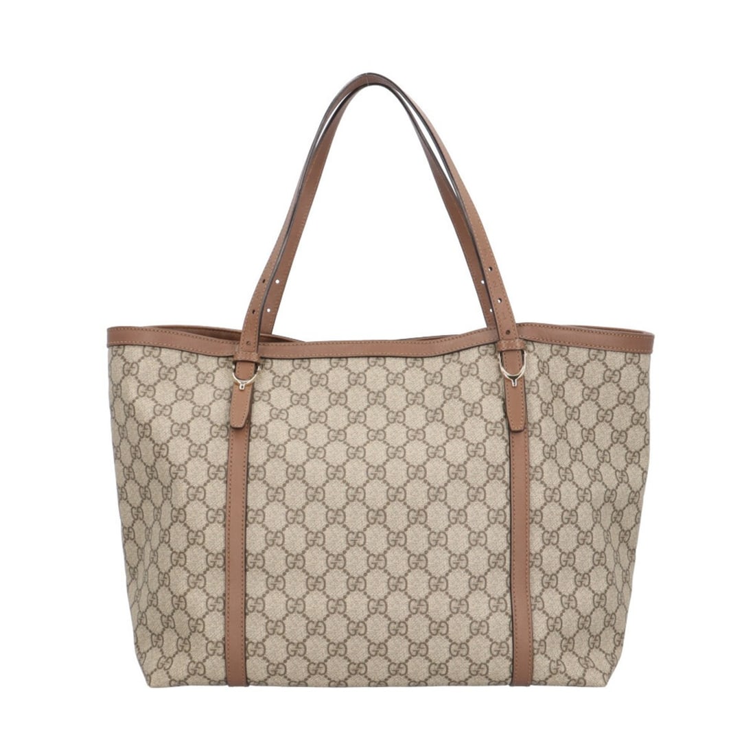 Gucci GG Supreme Tote Bag, Canvas 309613, Beige, Women's, GUCCI, Used: --- Catalog ---Category: SizeSize (HxWxD): 27cm x 34cm x 15.5cm / 10.62'' x 13.38'' x 6.1''Category: DesignType: Tote bagColor: Beige, BrownGender: WomenMaterial: GG Supreme , Canvas Category: General