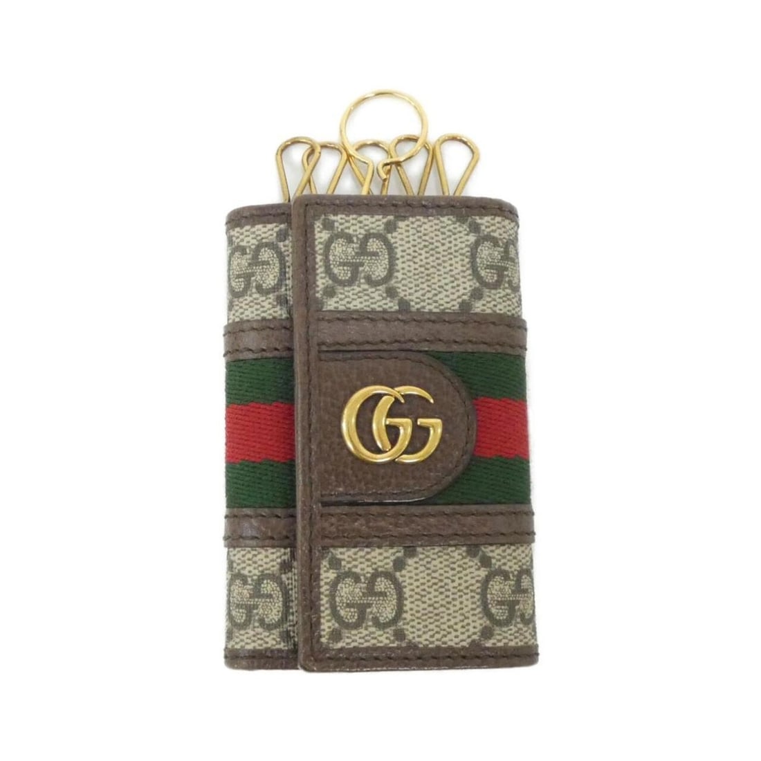 Gucci OPHIDIA 603732 96IWT Key Case: --- Catalog ---Category: DesignType: KeycaseColor: Beige, BrownGender: Women,MenMaterial: GG Supreme , Leather Category: GeneralMPN: 603732 96IWTBrand: GucciCategory: Physical PropertiesSize (HxWxD):