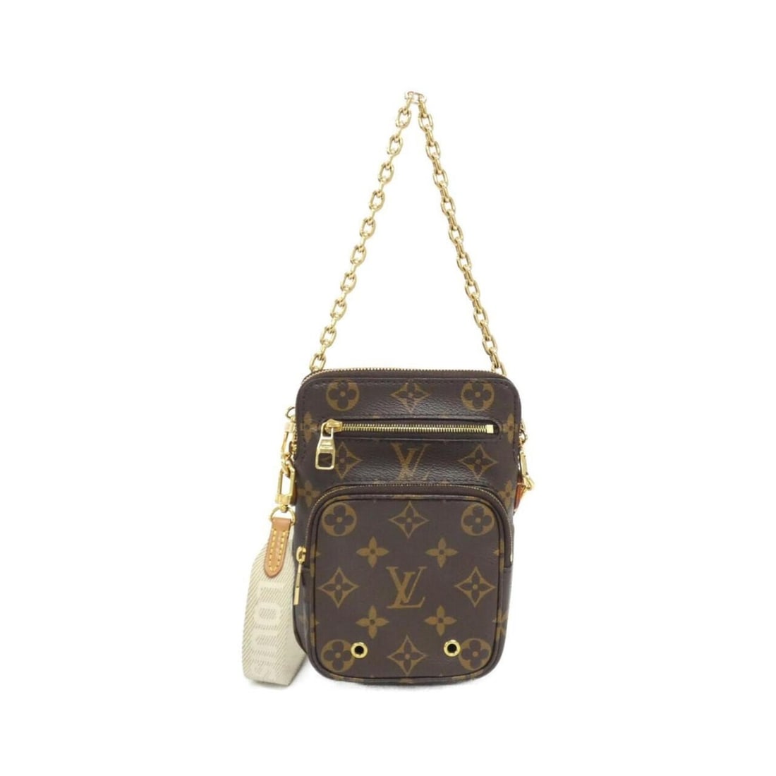Louis Vuitton Monogram Utility Crossbody M80746 Shoulder Bag: --- Catalog ---Category: SizeSize (HxWxD): 18cm x 13cm x 6cm / 7.08'' x 5.11'' x 2.36''Category: DesignType: Shoulder bagColor: Marron, MonogramGender: WomenMaterial: Monogram Category: GeneralMPN: M8