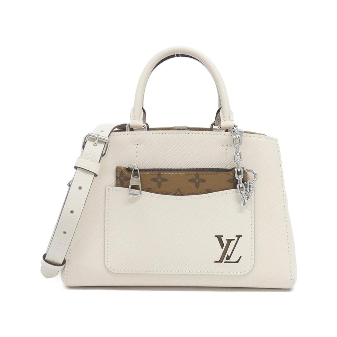 Louis Vuitton Epi Marelle Tote BB M20520 Handbag: --- Catalog ---Category: SizeSize (HxWxD): 17cm x 25cm x 11cm / 6.69'' x 9.84'' x 4.33''Category: DesignType: HandbagColor: BeigeGender: Women,MenMaterial: Leather Leather/Fur Type: Calf leatherCatego